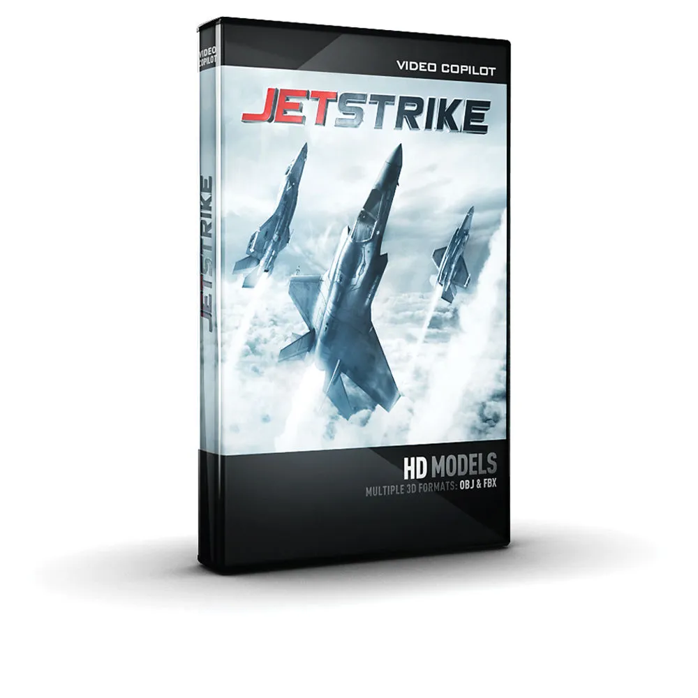 Video Copilot 3D Model Pack - JetStrike