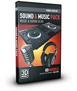 Video Copilot 3D Model Pack - Sound and Music